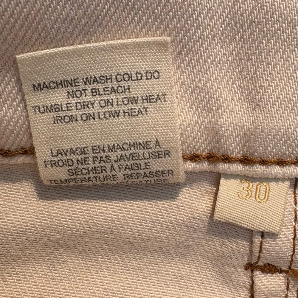 Ulla Johnson the Lou Flare Jeans in Cream - Picture 7 of 7